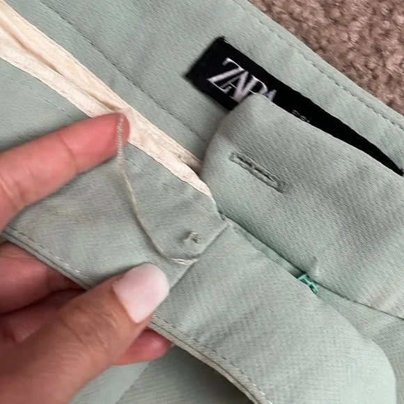 “Zara: Woman’s Cuffed Trousers size Large” - Picture 5 of 11